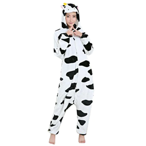 Unisex Childs and Adults Cow Onesie