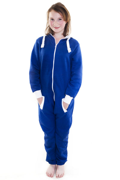 Children Royal Blue Onesie Unisex - Onesie Warehouse