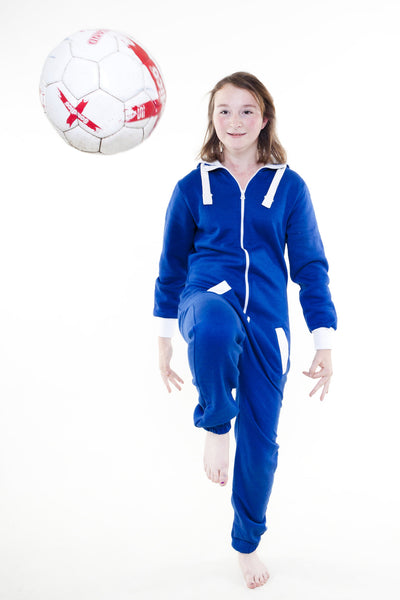 Children Royal Blue Onesie Unisex - Onesie Warehouse