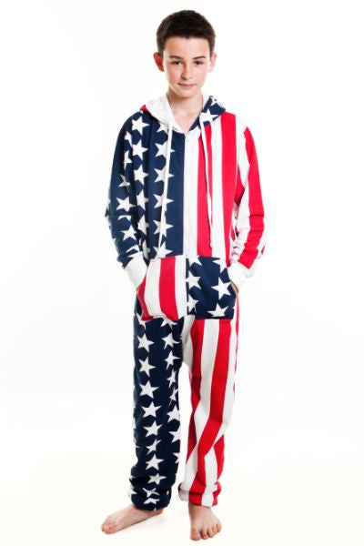 Children's USA Stars and Stripes Onesie - Onesie Warehouse