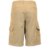 Boys Chino Roll Up Cargo Shorts (pack of two) Navy/Beige