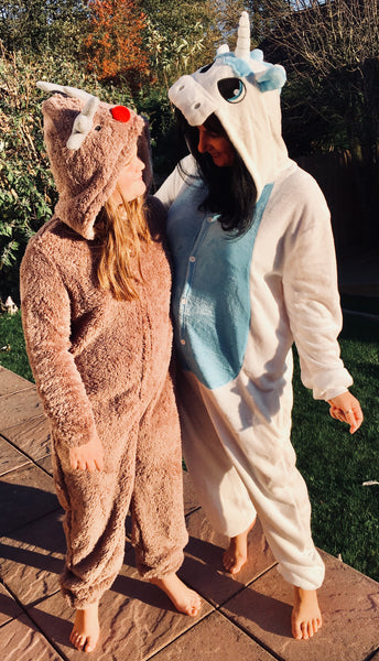 Unicorn White Onesie Kids & Adult - Onesie Warehouse