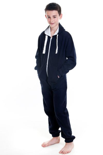 Children's Navy Onesie Unisex - Onesie Warehouse