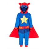 Kids Super Hero Novelty Costume Onesie