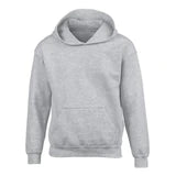 Kids Urban Road Grey Plain Hoodie