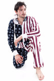American Stars and Stripes USA Tracksuit Onesie - Onesie Warehouse