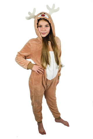 Reindeer Onesie Kids & Adults Unisex