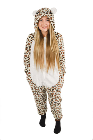 Leopard Onesie Kids & Adults Unisex