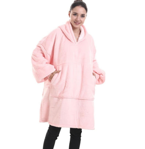 Blanket Hoodie Light Pink