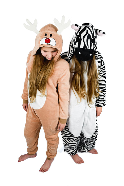 Children Reindeer Onesie - Onesie Warehouse