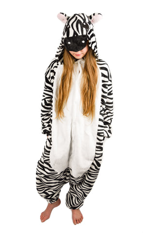 Zebra Onesie Kids & adults Unisex