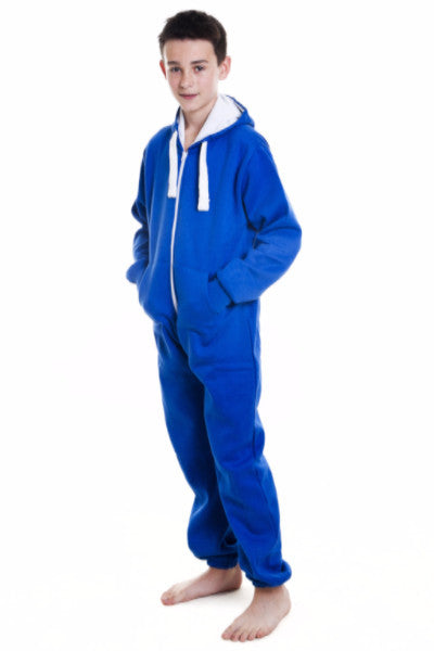 Blue onesie child deals